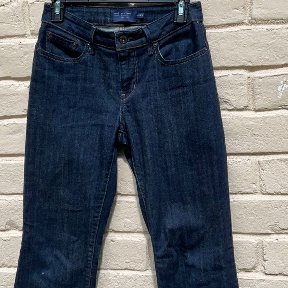 LEVI'S Boot Cut Blue Jeans,Size-4 - Picture 3 of 6